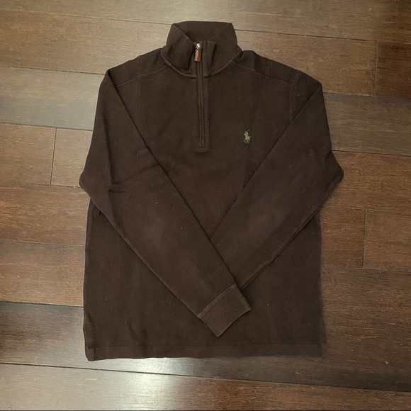 Ralph Lauren 1/4 Zip Sweaters - Picture 4 of 5